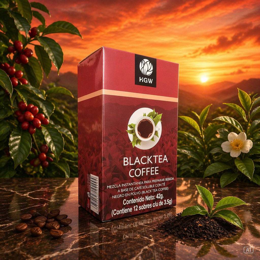 Empaque Black Tea Coffee HGW - NANCY SALUD Y BELLEZA
